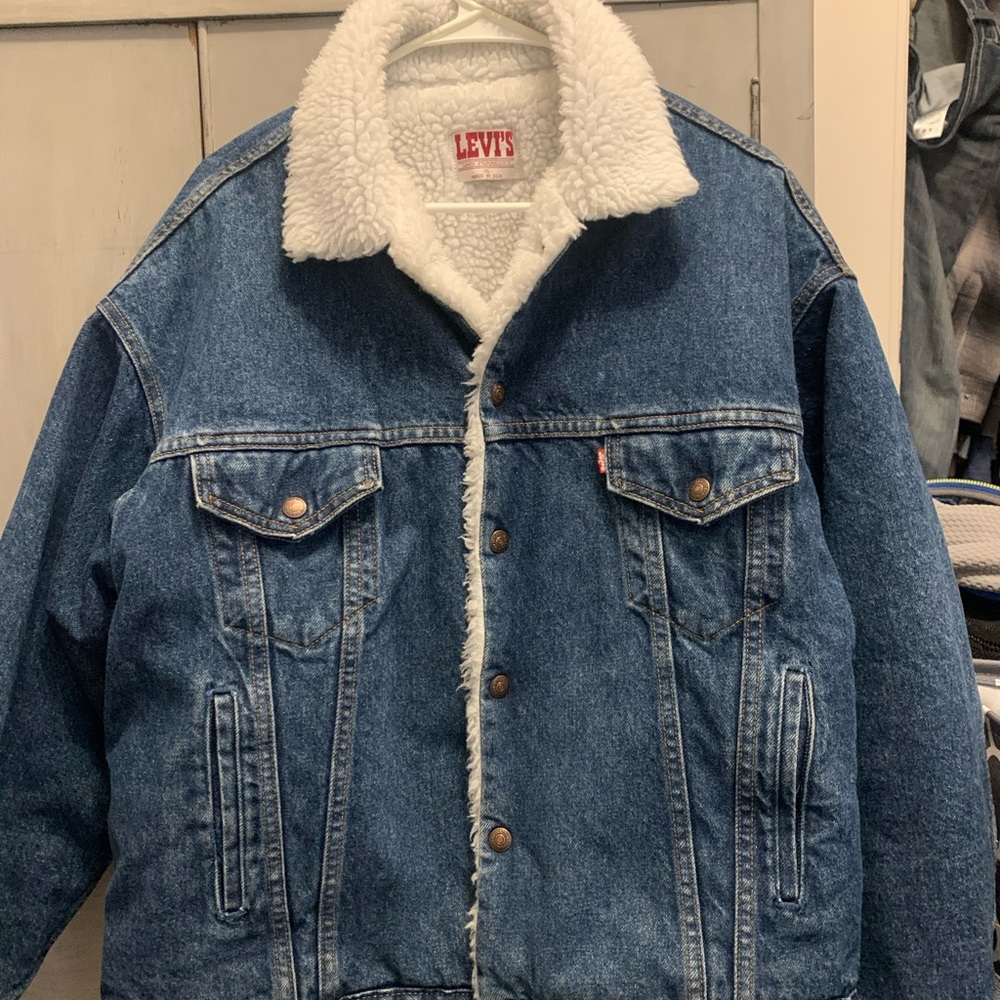 Levi’s Sherpa Trucker Jean Jacket